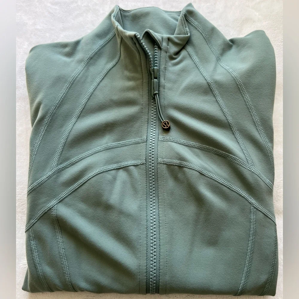 Lululemon Define Jacket Size 6 in Tidewater Teal - Picture 4 of 8
